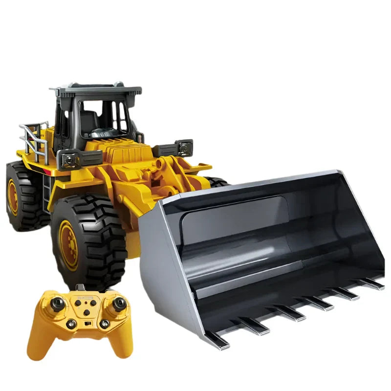 2.4G Alloy Remote Control Dump Bulldozer-0