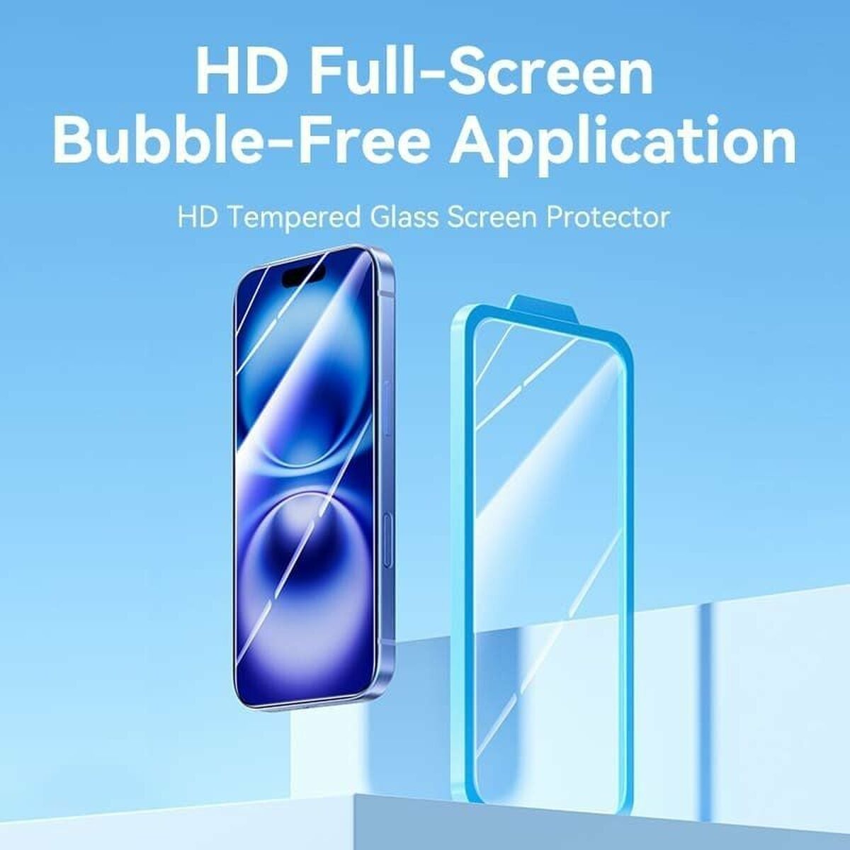 Tempered Glass Mobile Screen Protector Vention KUNTCB-20 iPhone 16 Pro-2