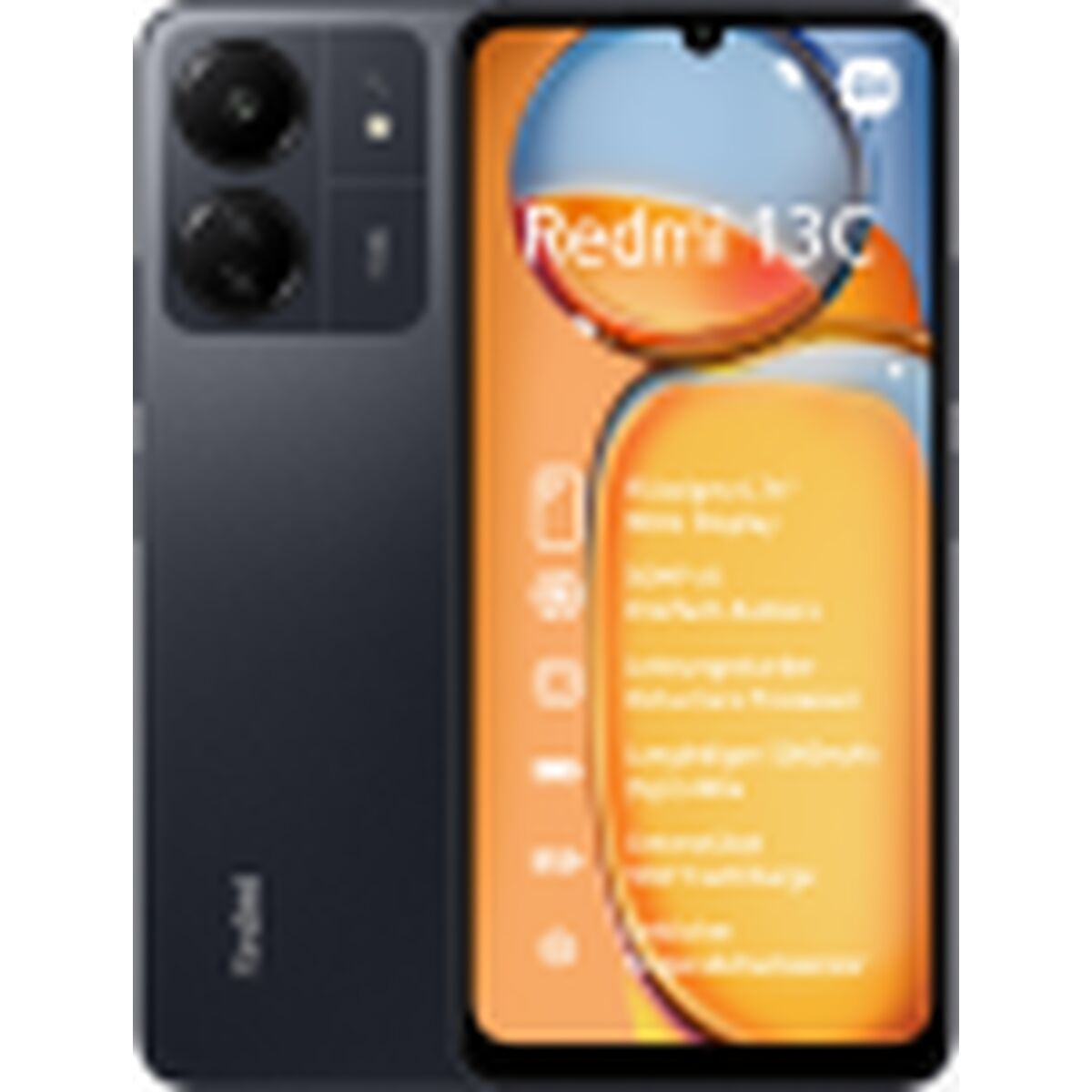 Smartphone Xiaomi Redmi 13C 5G 6,74" Mediatek Dimensity 6100+ 4 GB RAM 128 GB Black-1