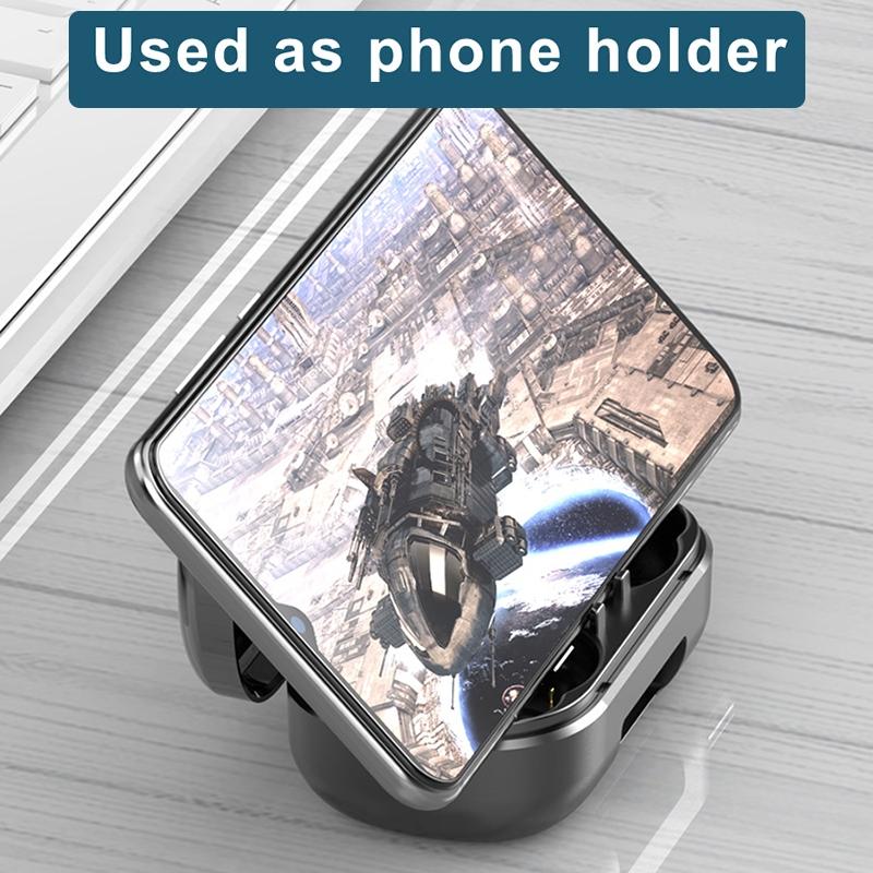 NNEIDS Wireless Noise-Cancelling Earbuds With Charging Case