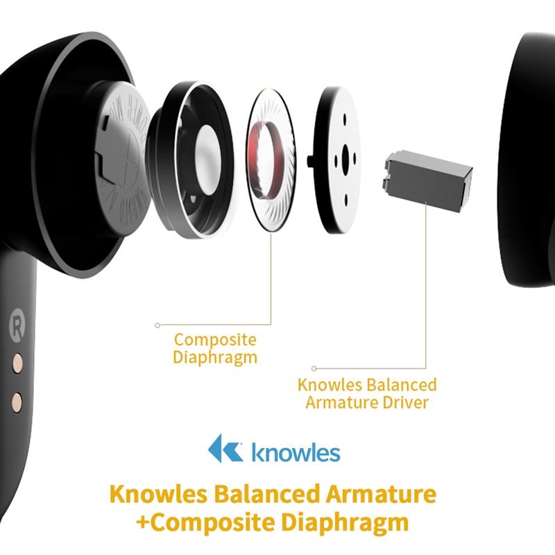 NNEIDS Wireless Neobuds Pro Tws Earphones - Noise Reduction - Black