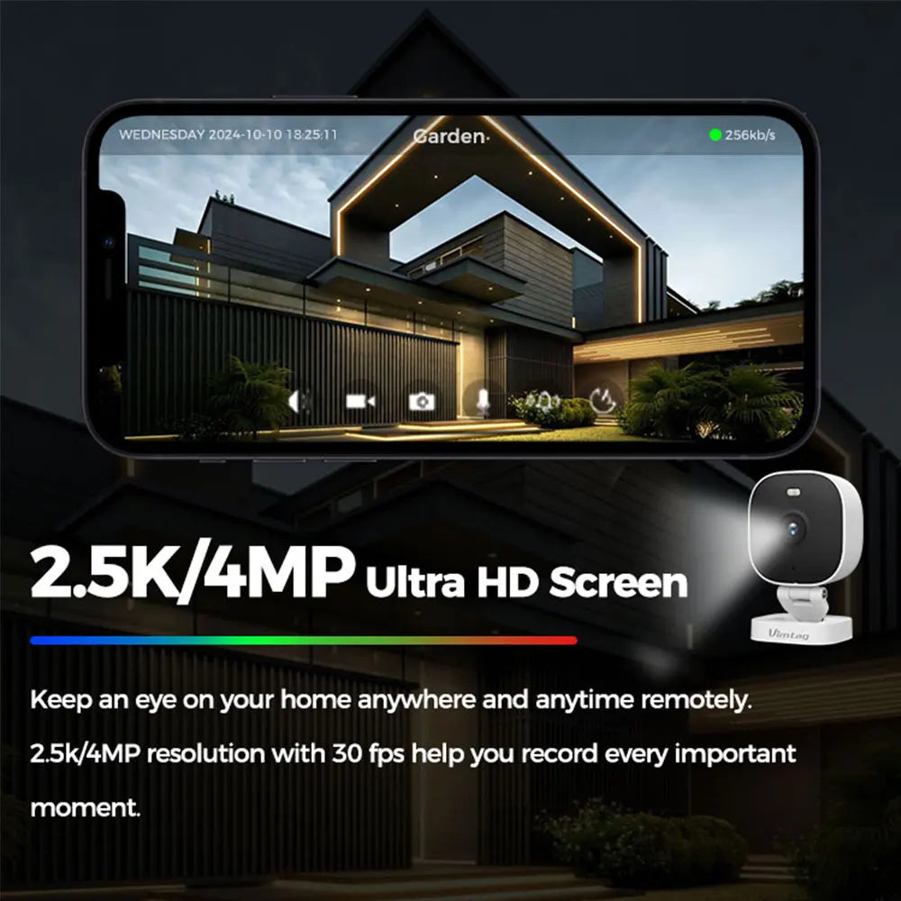 NNEOBA Outdoor Mini WiFi Camera Color Night Vision (4MP)-1