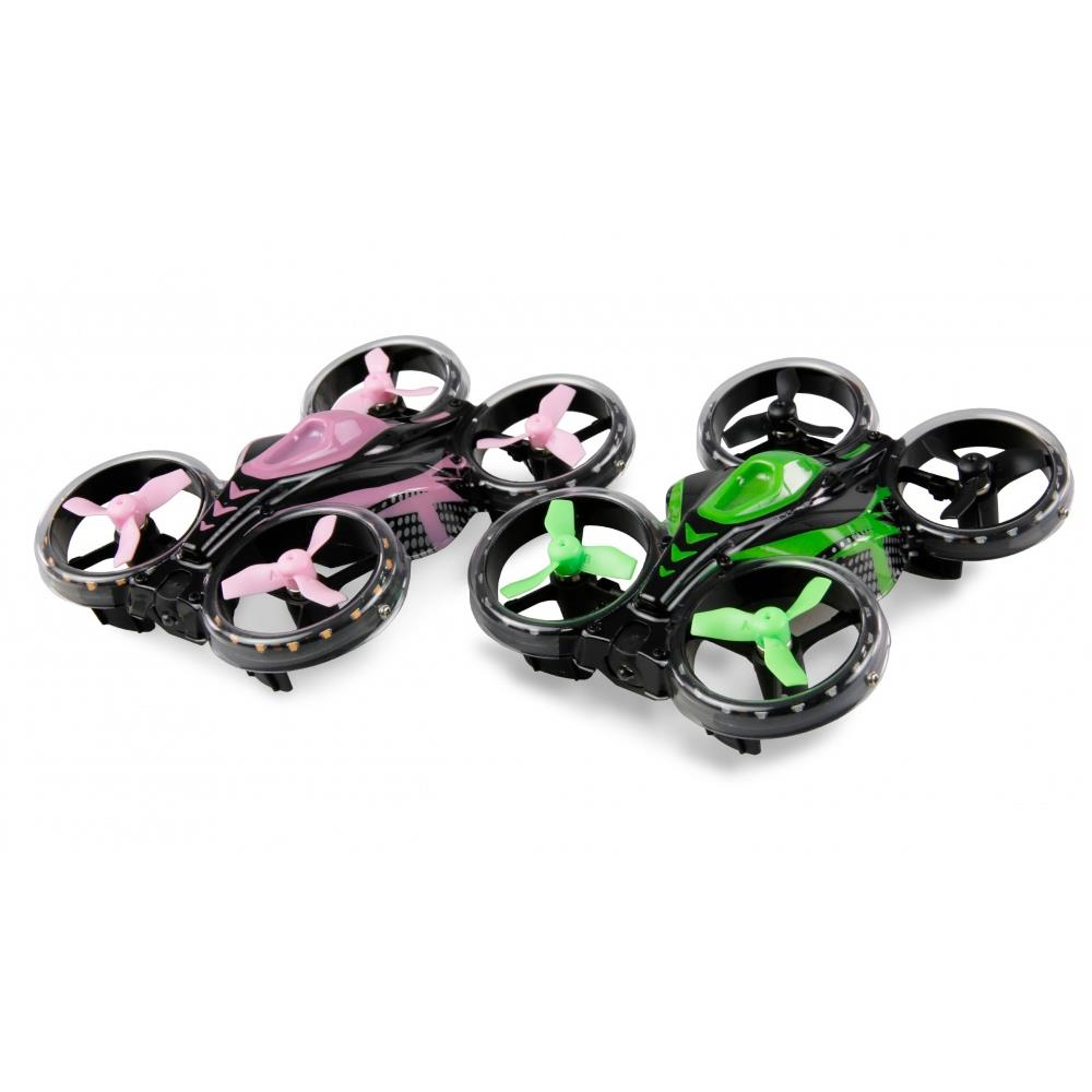 Amewi RC kit Fightstar - set of battle drones, green and pink (4262408976387)-0